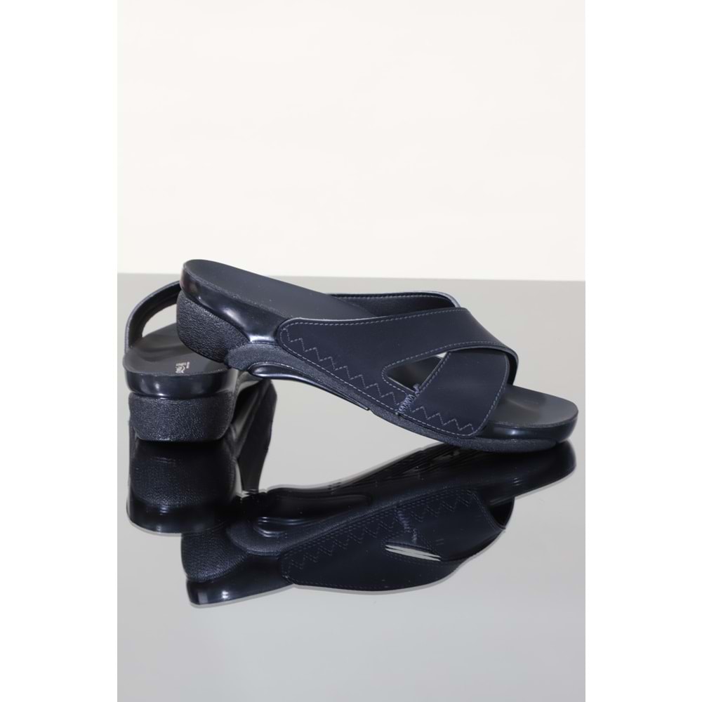 Konfores 1112-Venedik-9 Tam Anatomik Bayan Terlik - NKT01112-siyah-39