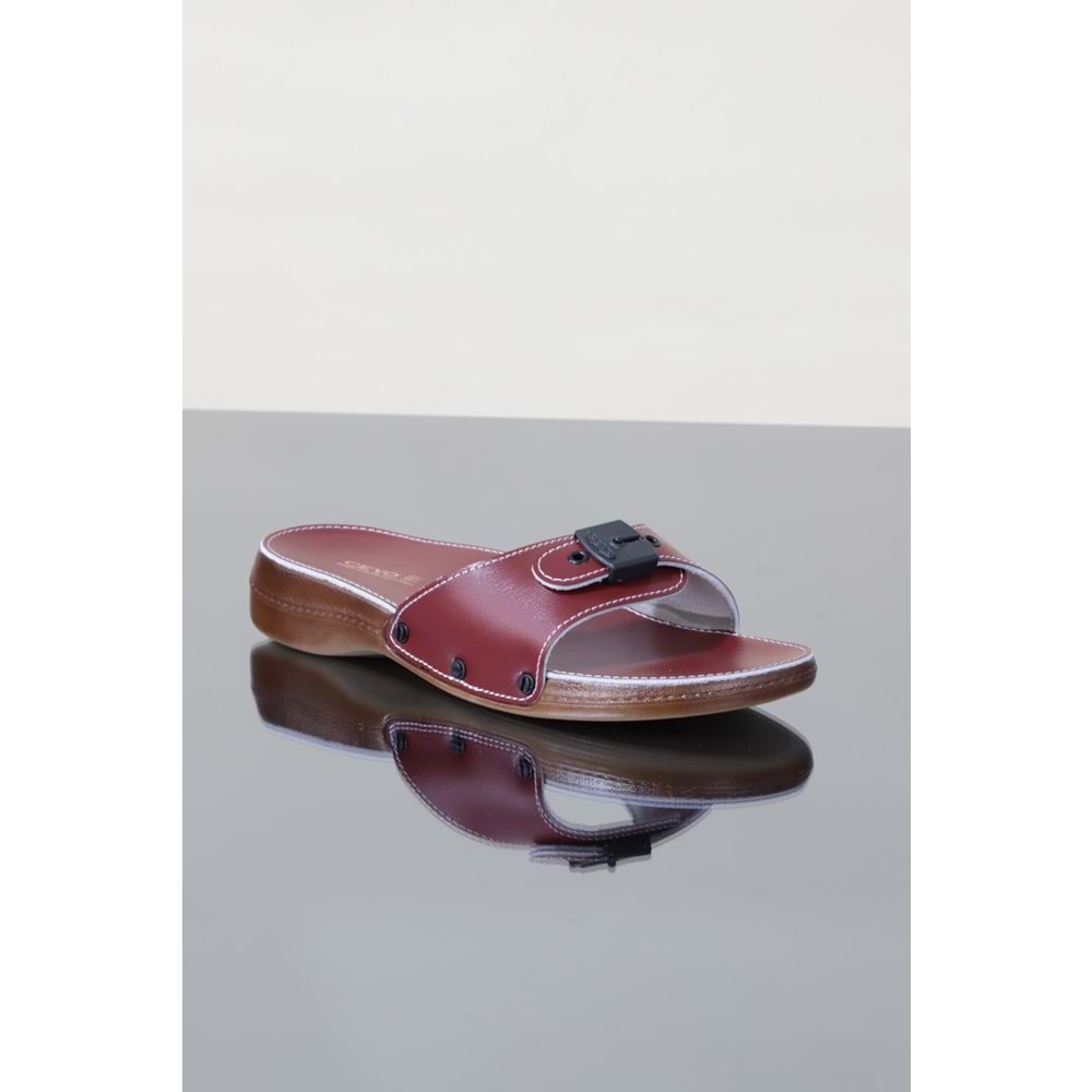 Konfores 1116-6500 Tam Anatomik Bayan Terlik - NKT01116-BORDO-40