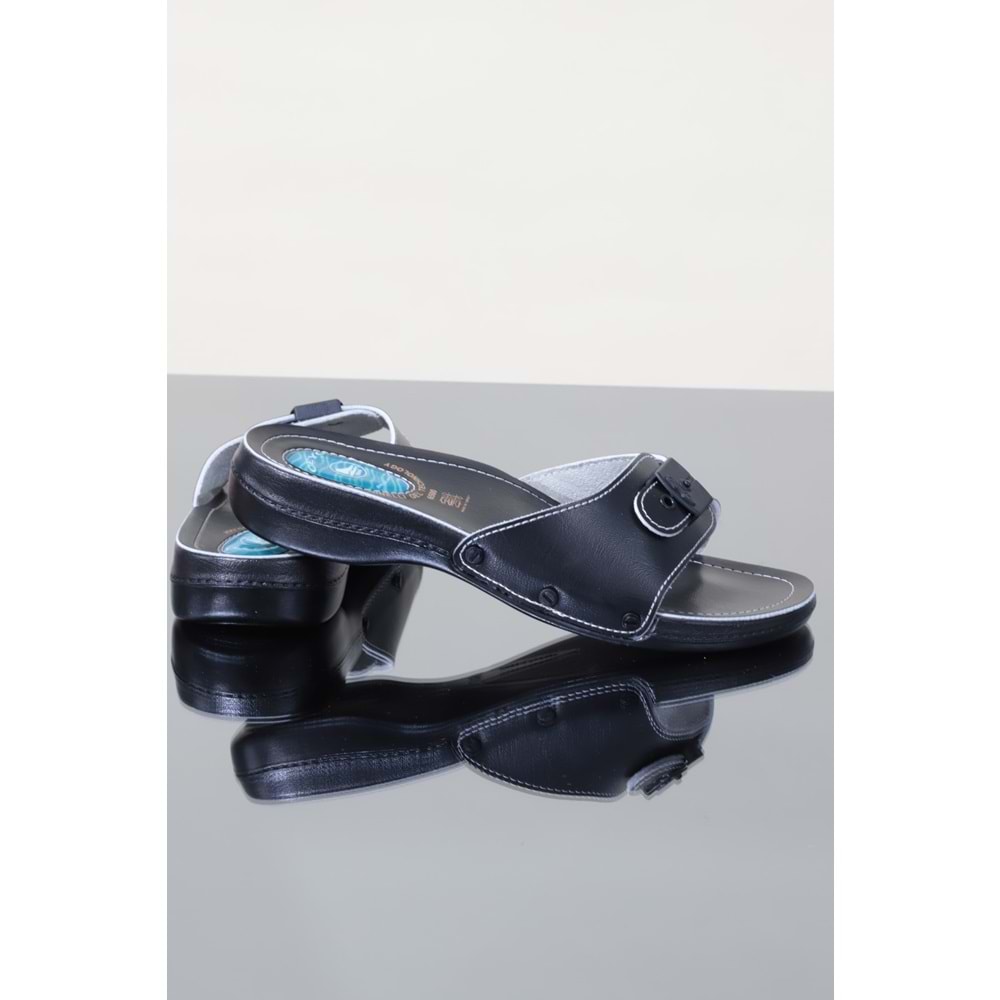 Konfores 1116-6500 Tam Anatomik Bayan Terlik - NKT01116-siyah-40