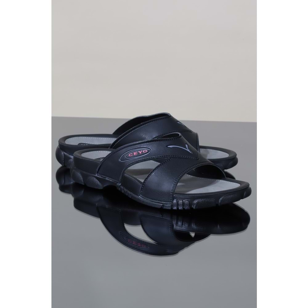 Konfores 1127-3200-1 Tam Anatomik Terlik - NKT01127-siyah-40
