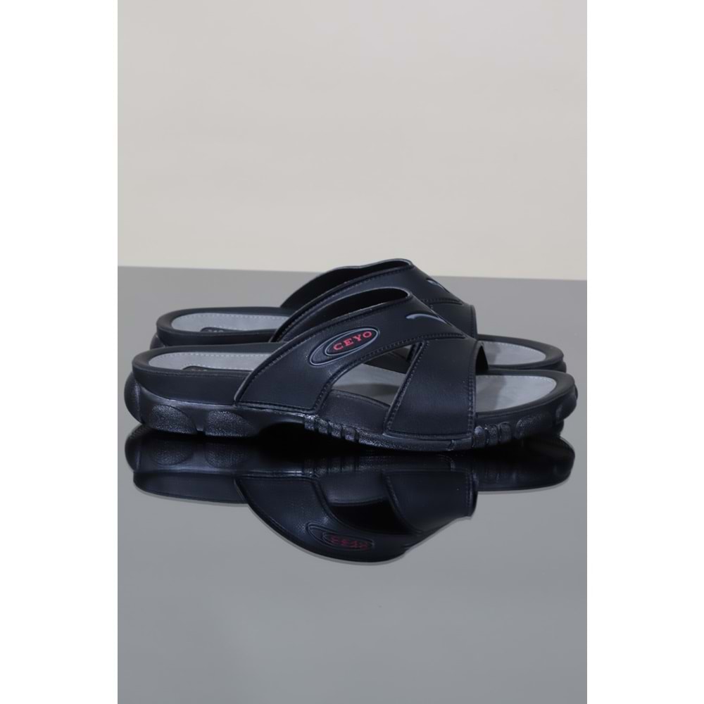 Konfores 1127-3200-1 Tam Anatomik Terlik - NKT01127-siyah-40