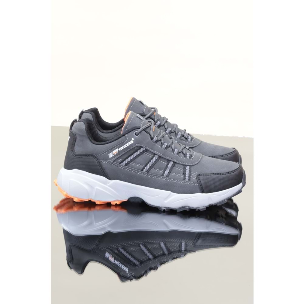 Konfores 1146 Anatomik Taban Erkek Trekking Ayakkabı - NKT01146-gri-40