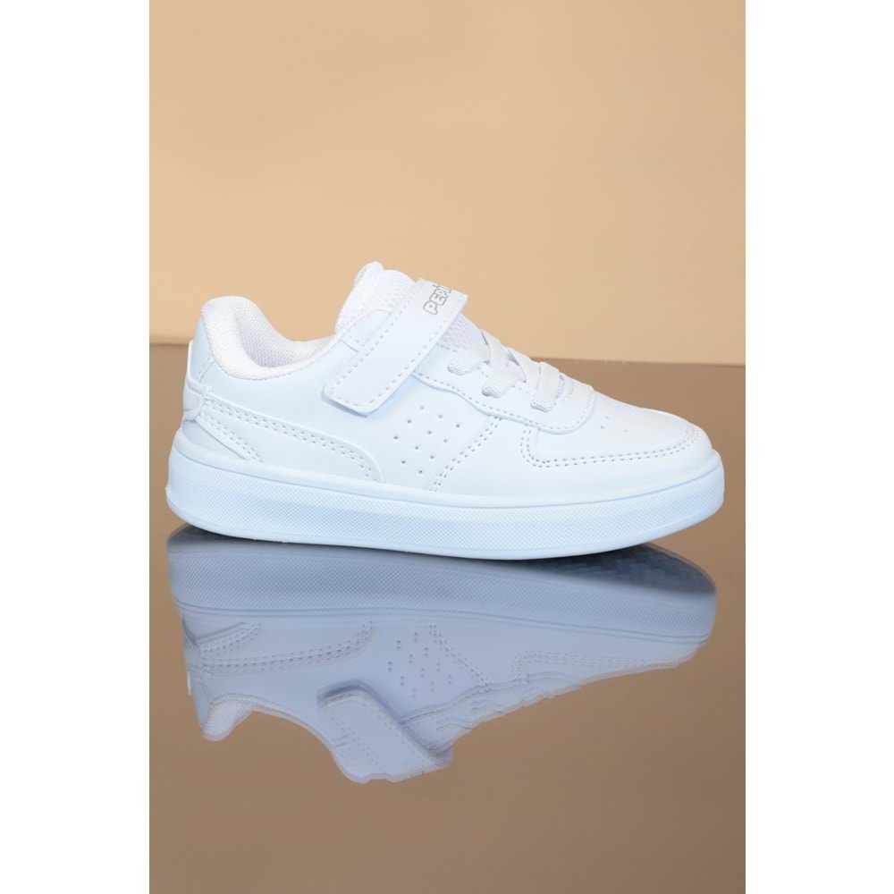 Kidessa 1220 Anatomik Taban Unisex Çocuk Spor Ayakkabı - NKT01220-BEYAZ-26