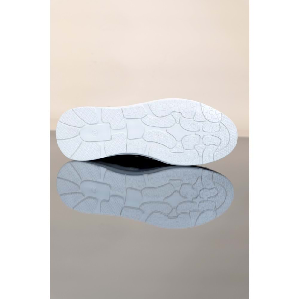 Konfores 1226 Hakiki Deri Anatomik Günlük Ayakkabı - NKT01226-lacivert-41