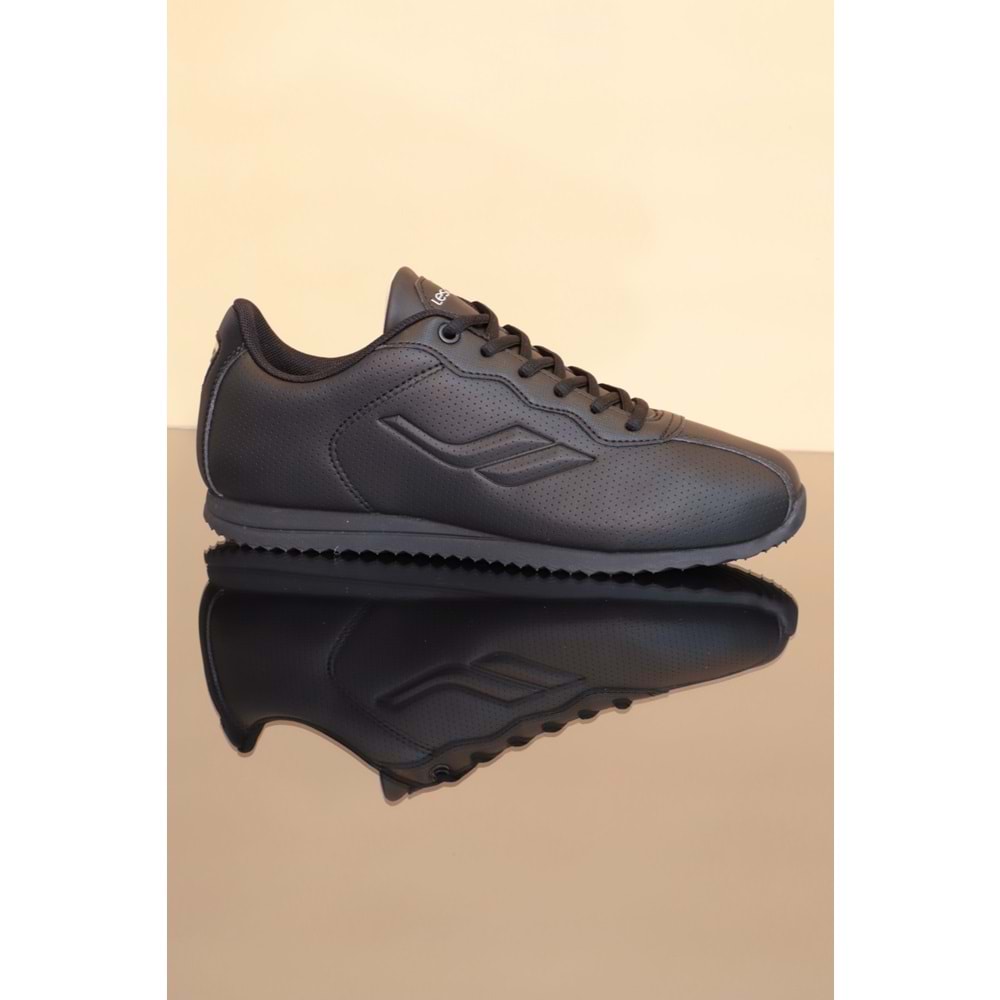 Konfores 1247-Neptun Anatomik Taban Sneakers Ayakkabı - NKT01247-siyah-40
