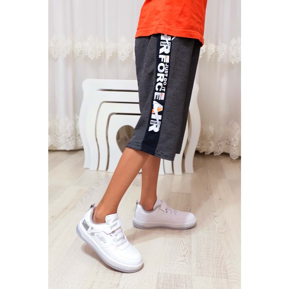 Kidessa 1284-27760 Anatomik Taban Unisex Çocuk Sneakers Ayakkabı - NKT01284-BEYAZ-28
