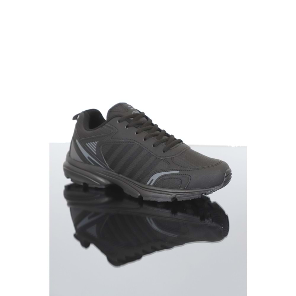 Konfores 1299 Anatomik Tabanlı Soft Shell Unisex Koşu Ayakkabısı - NKT01299-siyah-42
