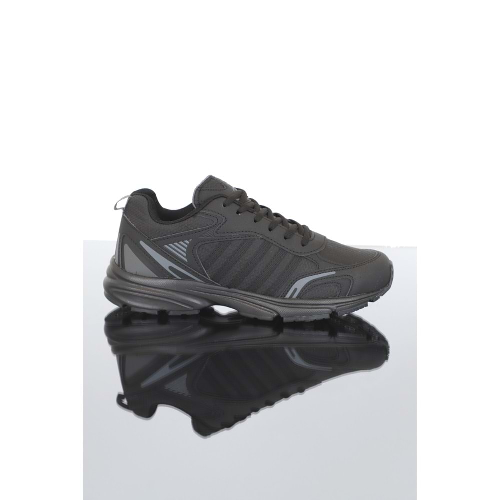 Konfores 1299 Anatomik Tabanlı Soft Shell Unisex Koşu Ayakkabısı - NKT01299-siyah-42