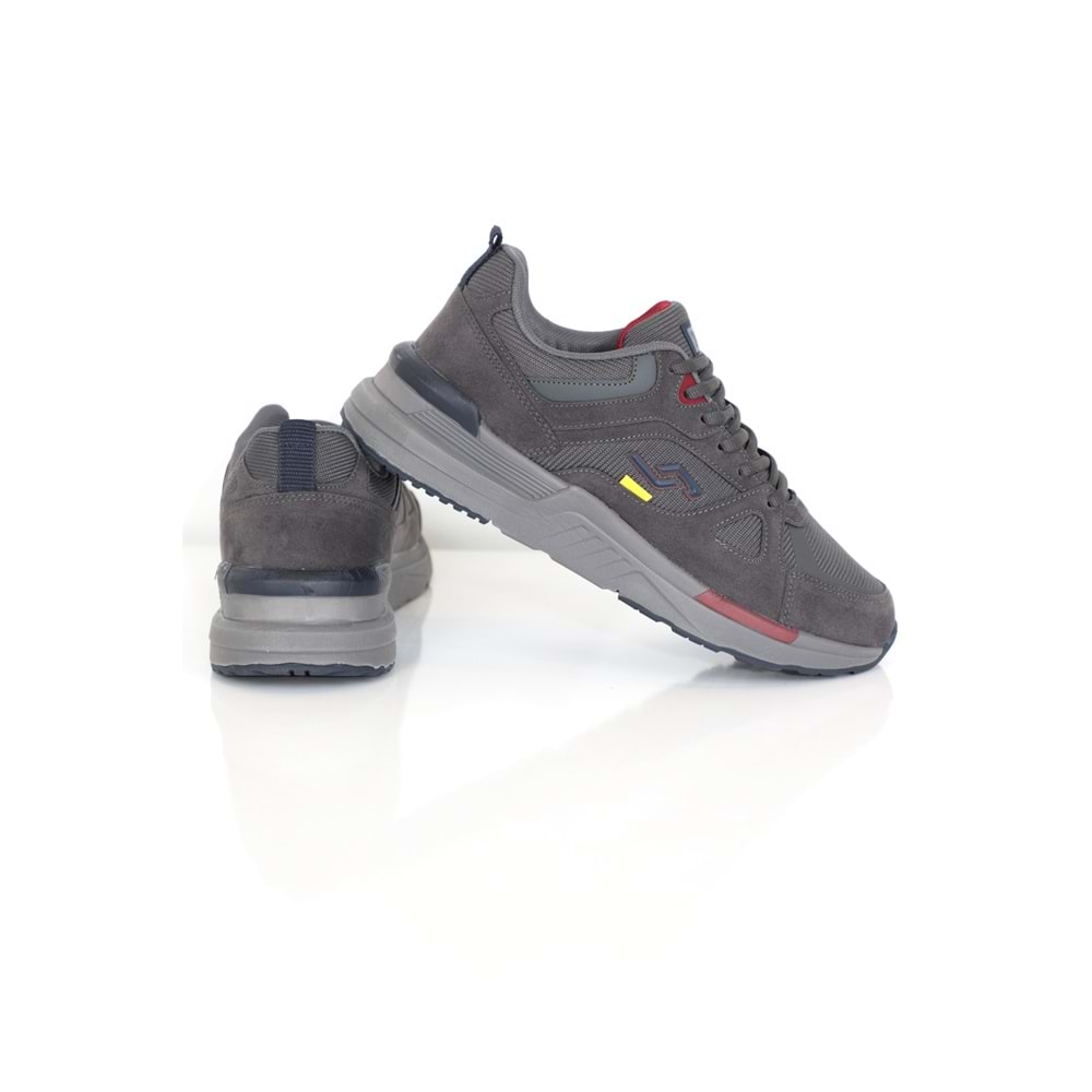 Konfores 1312-27694 Anatomik Tabanlı Unisex Yürüyüş & Koşu Ayakkabısı - NKT01312-gri-41