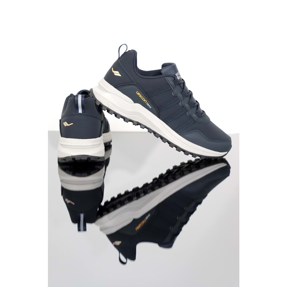 Konfores 1357 Anatomik Tabanlı Unisex Koşu Ayakkabısı - NKT01357-lacivert-43