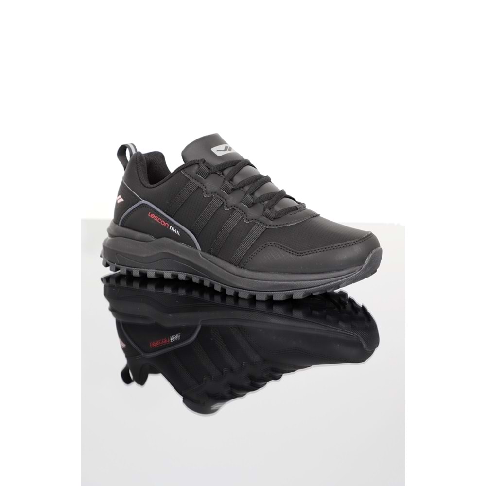 Konfores 1357 Anatomik Tabanlı Unisex Koşu Ayakkabısı - NKT01357-siyah-41