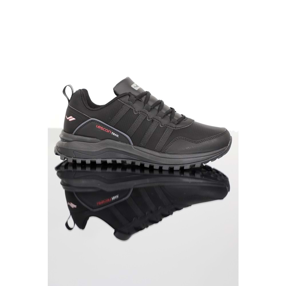 Konfores 1357 Anatomik Tabanlı Unisex Koşu Ayakkabısı - NKT01357-siyah-41
