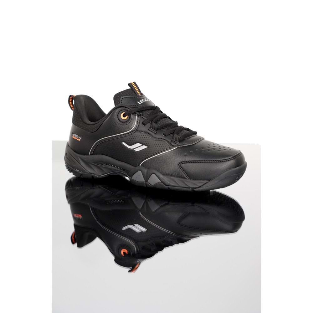 Konfores 1359 Anatomik Tabanlı Unisex Koşu Ayakkabısı - NKT01359-siyah-42