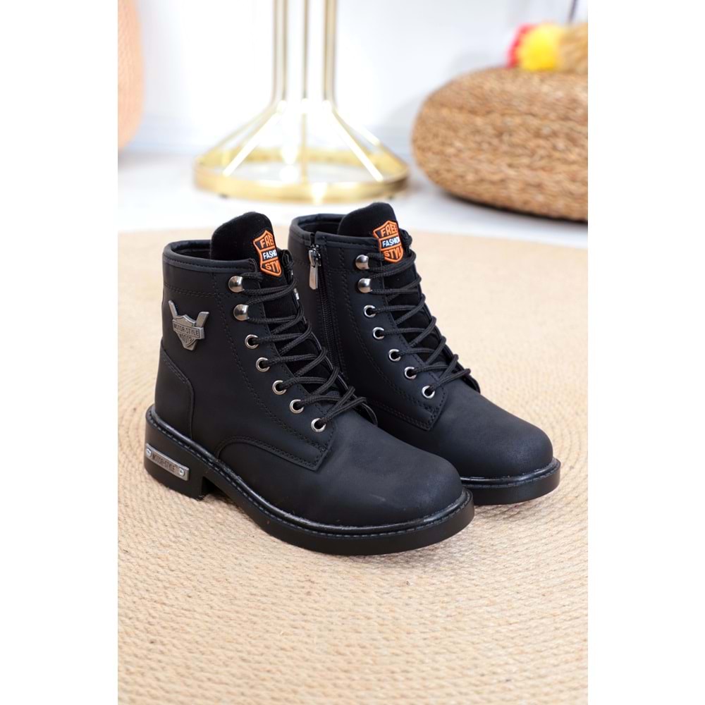 Konfores 1388 Unisex Anatomik Tabanlı Spor Bot - NKT01388-siyah-37