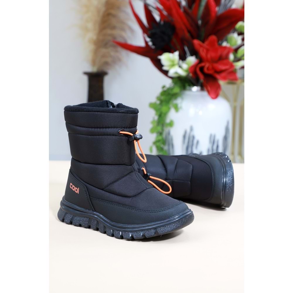 Kidessa 1491 Anatomik Tabanlı Çocuk Kar Botu - NKT01491-siyah-27