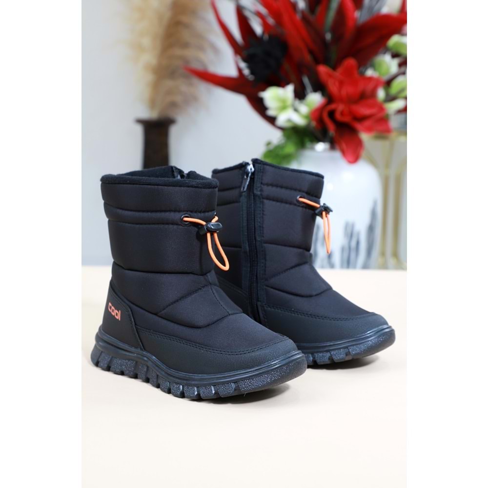 Kidessa 1491 Anatomik Tabanlı Çocuk Kar Botu - NKT01491-siyah-27