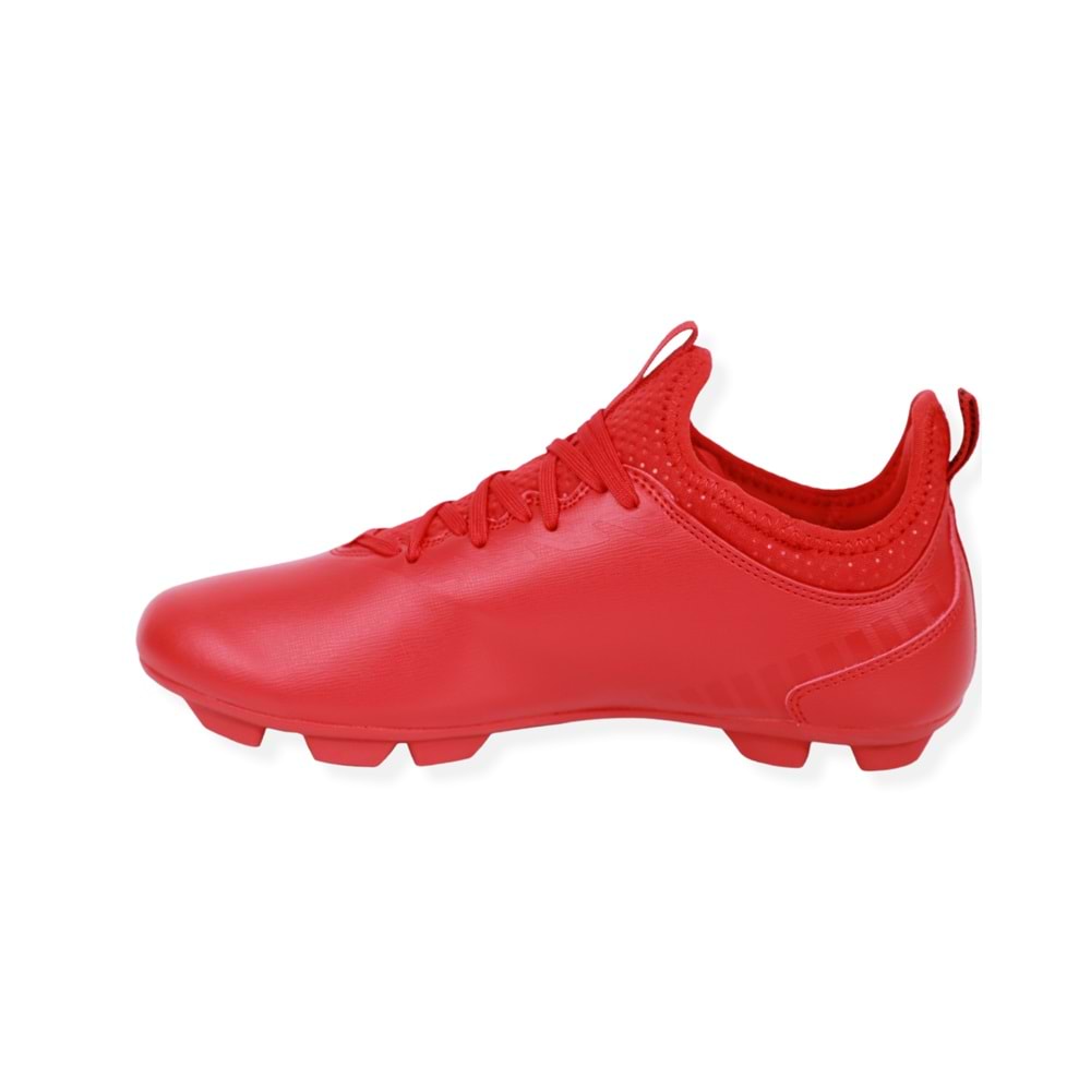 Konfores 1496-Tempo Anatomik Taban Çim Saha Futbol Ayakkabısı - NKT01496-KIRMIZI-41