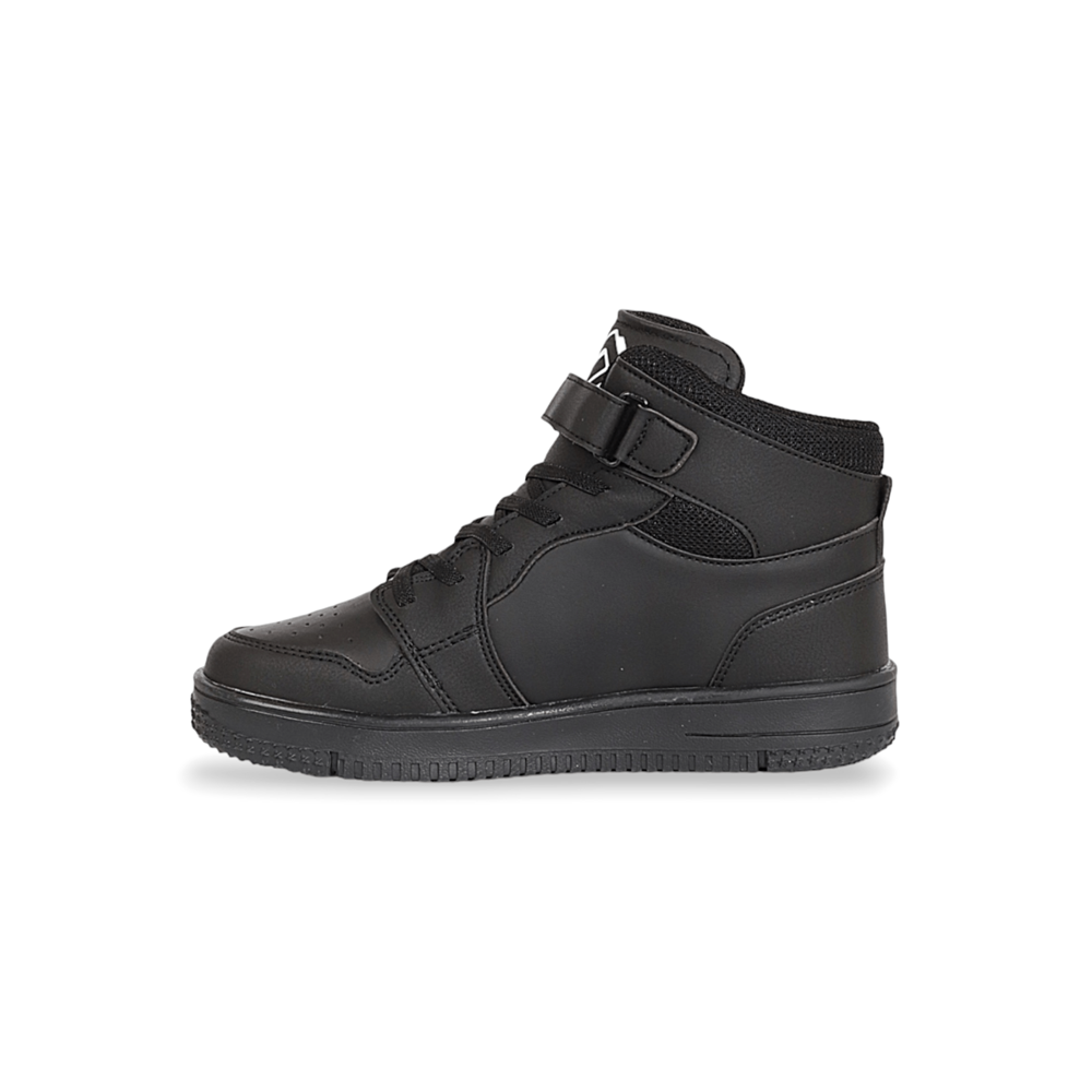 Kidessa 1517 Anatomik Taban Unisex Çocuk ve Genç Boğazlı Sneakers Ayakkabı - NKT01517-siyah-26