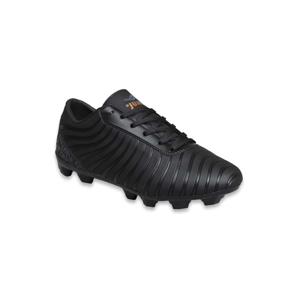 Konfores 1537-28367 Çim Saha Futbol Ayakkabısı - NKT01537-siyah-41