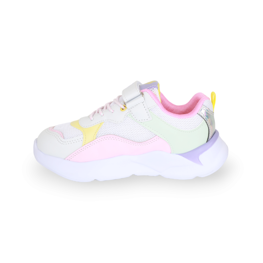 Kidessa 1630 Anatomik Tabanlı Unisex Çocuk Sneakers Ayakkabı - NKT01630-beyaz pembe-31