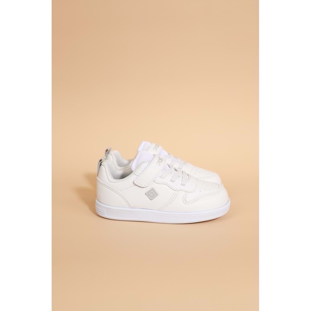 Kidessa 1677 Anatomik Tabanlı Unisex Çocuk Sneakers Ayakkabı - NKT01677-BEYAZ-22