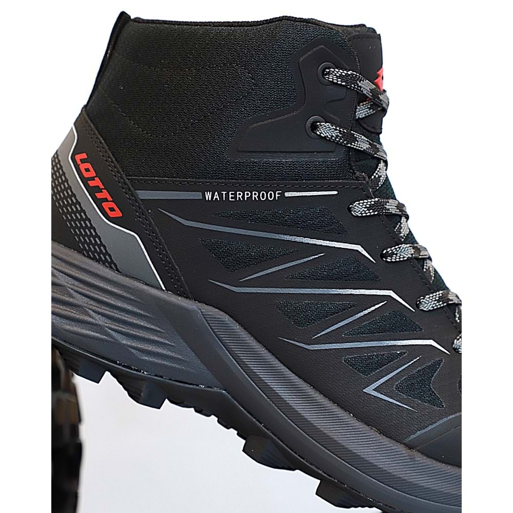 1764-Arnet Anatomik Taban Waterproof Trekking Spor Bot - NKT01764-siyah gri-45
