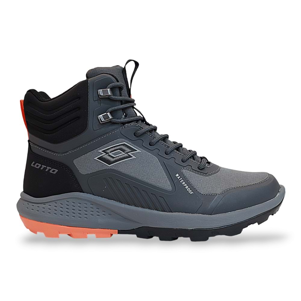 Lotto 1771-Crowel Anatomik Tabanlı Waterproof Trekking Spor Bot - NKT01771-gri-40