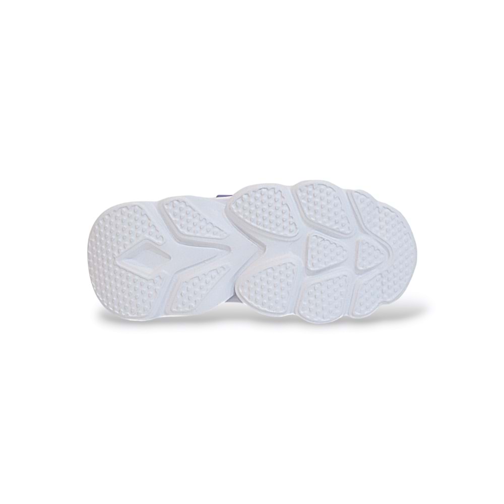 Kidessa 1809 Anatomik Tabanlı Işıklı Kız Çocuk Günlük Spor Ayakkabı - NKT01809-PUDRA-30
