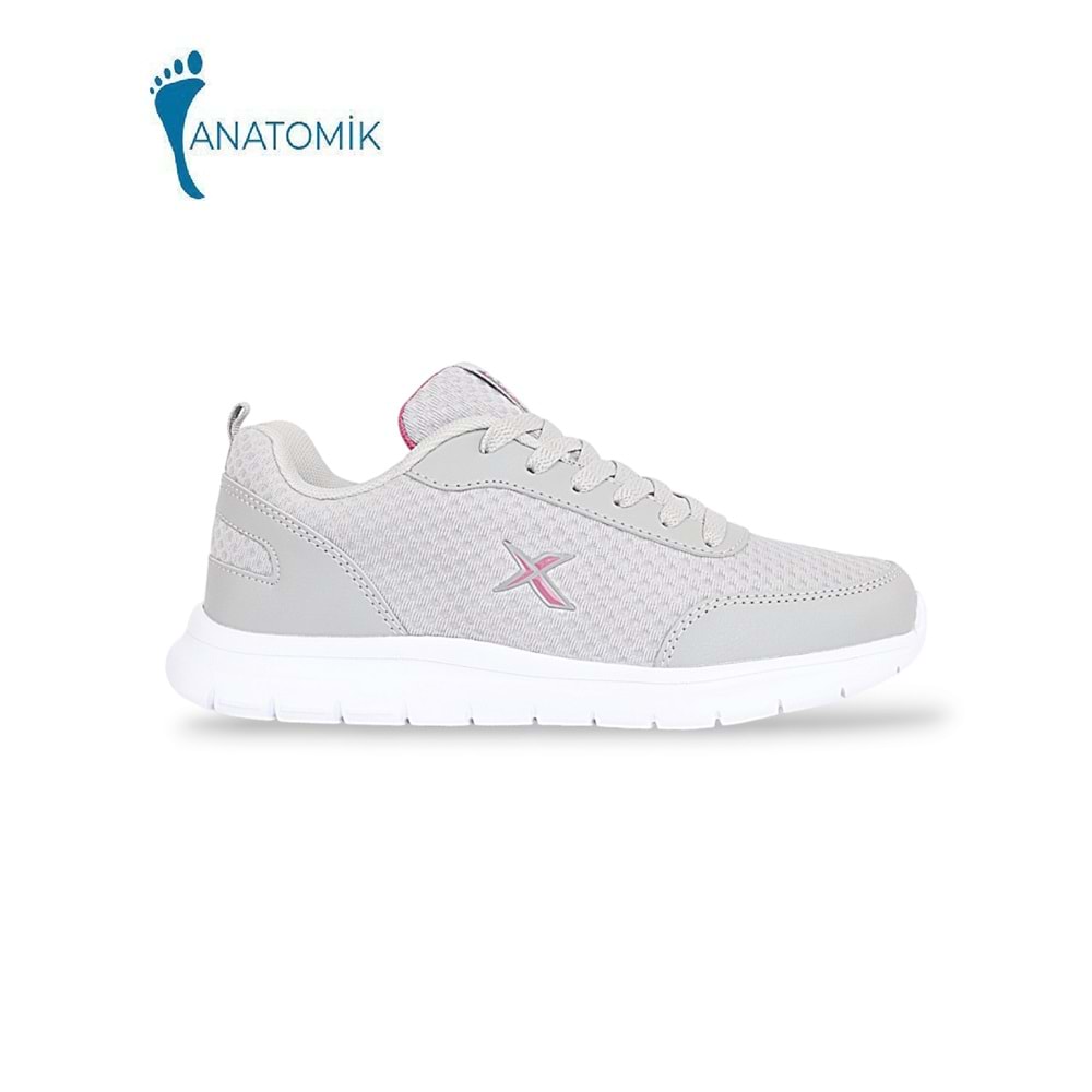 Kinetix 1831-Lena Anatomik Tabanlı Kadın Yürüyüş & Koşu Ayakkabısı - NKT01831-gri-39