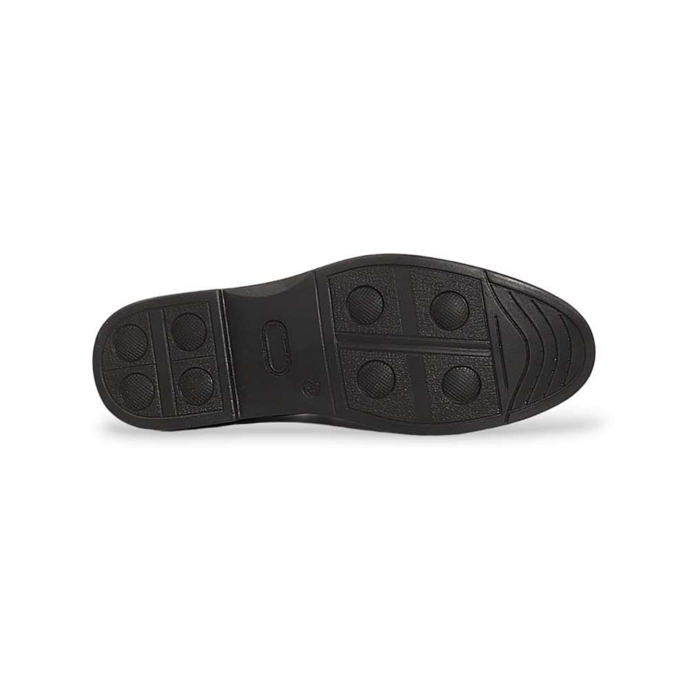 Polaris 1839 Hakiki Deri Anatomik Tabanlı Erkek Günlük Ayakkabı - NKT01839-siyah-43