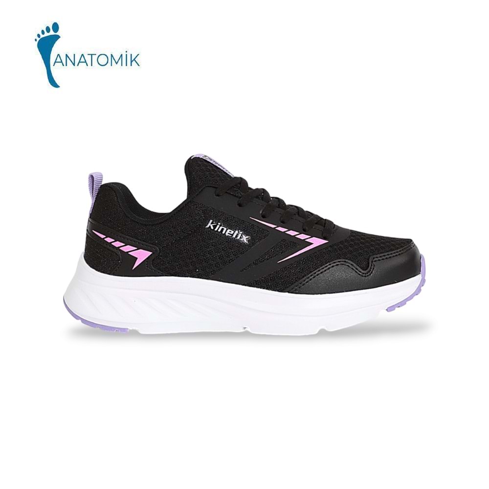 Kinetix 1841-Control Anatomik Tabanlı Kadın Yürüyüş & Koşu Ayakkabısı - NKT01841-siyah pembe-38