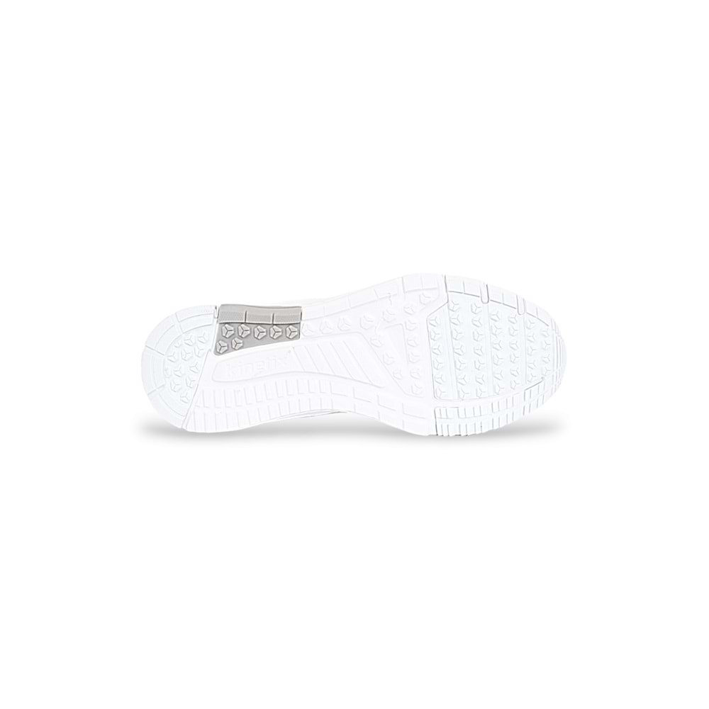 Kinetix 1860-Axıon Anatomik Tabanlı Kadın Sneakers Ayakkabı - NKT01860-Beyaz Gümüş-38