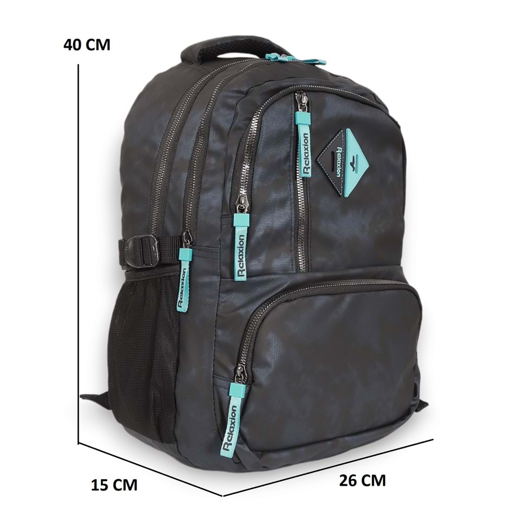 Konfores 1877-2049 Unisex Anatomik Sırt Yapılı Günlük ve Okul Sırt Çantası - NKT01877-mavi-TEK EBAT