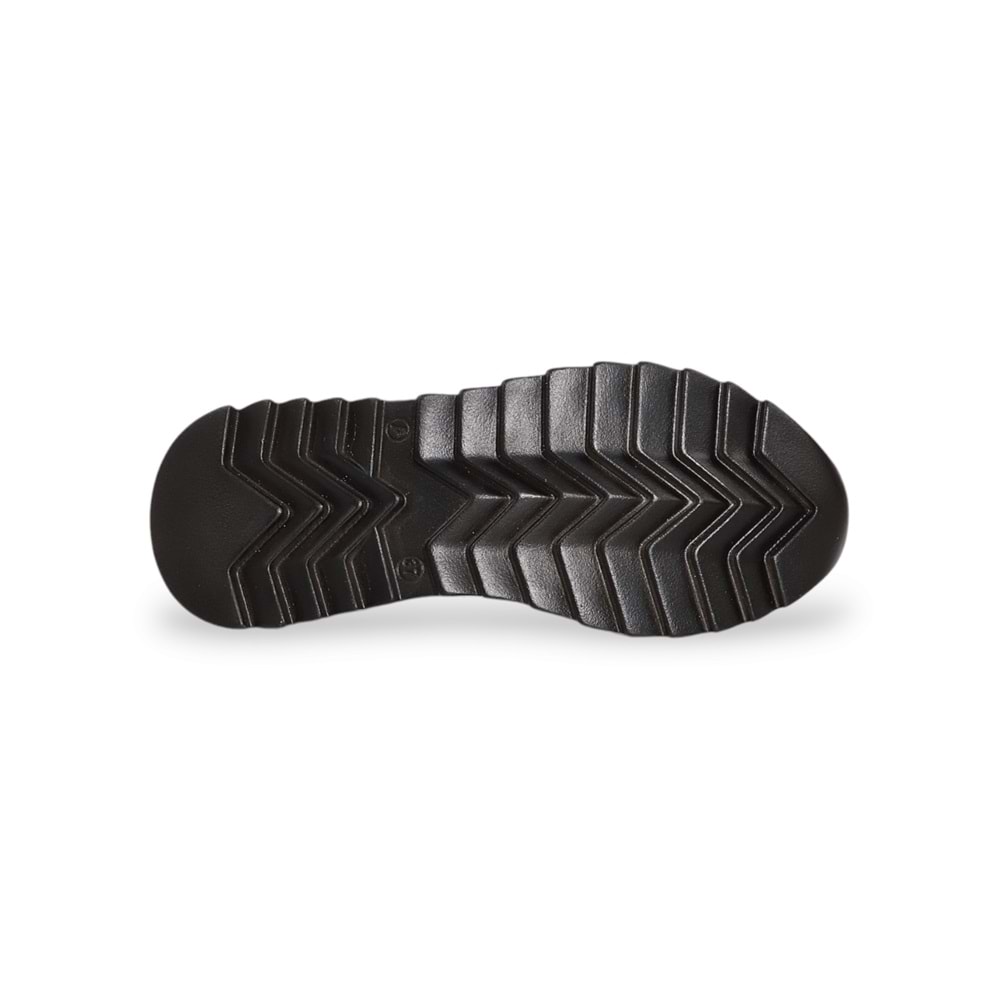 Konfores 1921-346538 Hakiki Deri Anatomik Tabanlı Kadın Sneakers Ayakkabı - NKT01921-BEYAZ-40