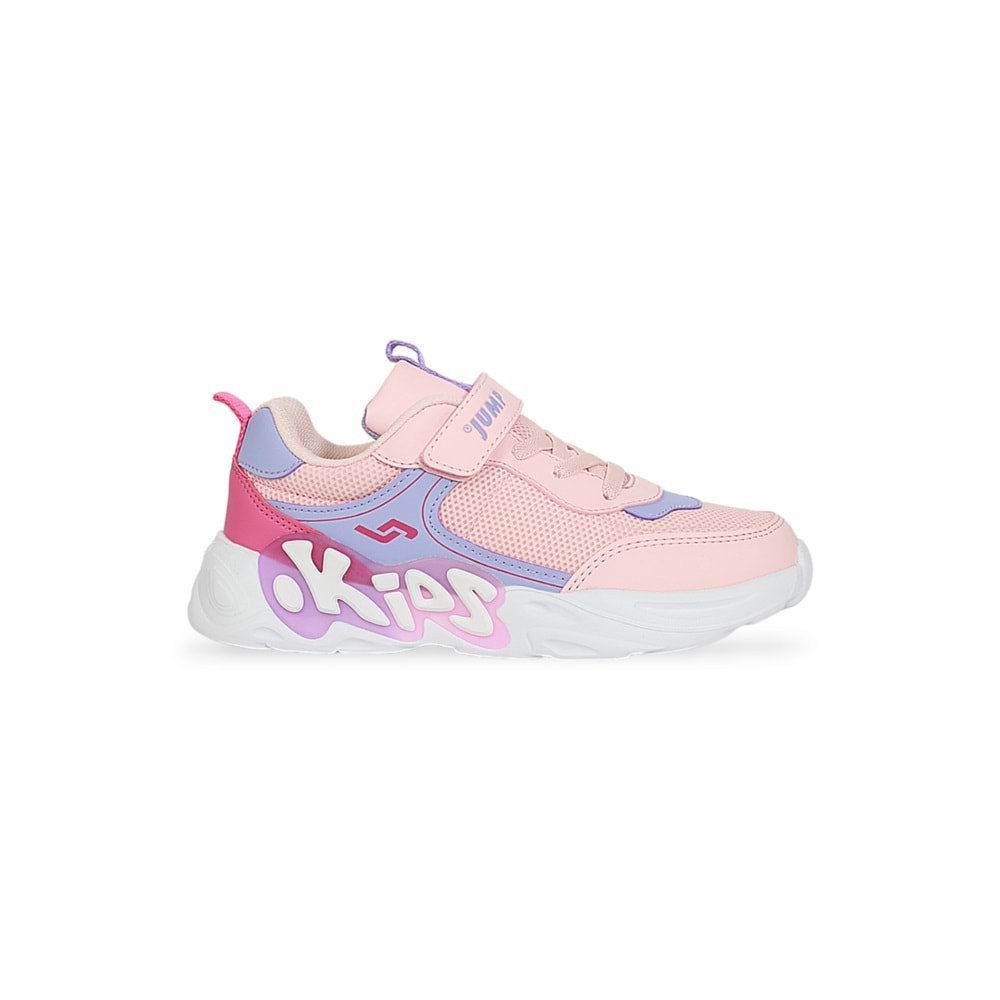 Jump 1972-30013 Anatomik Tabanlı Unisex Çocuk Günlük Spor Ayakkabı - NKT01972-PUDRA-30