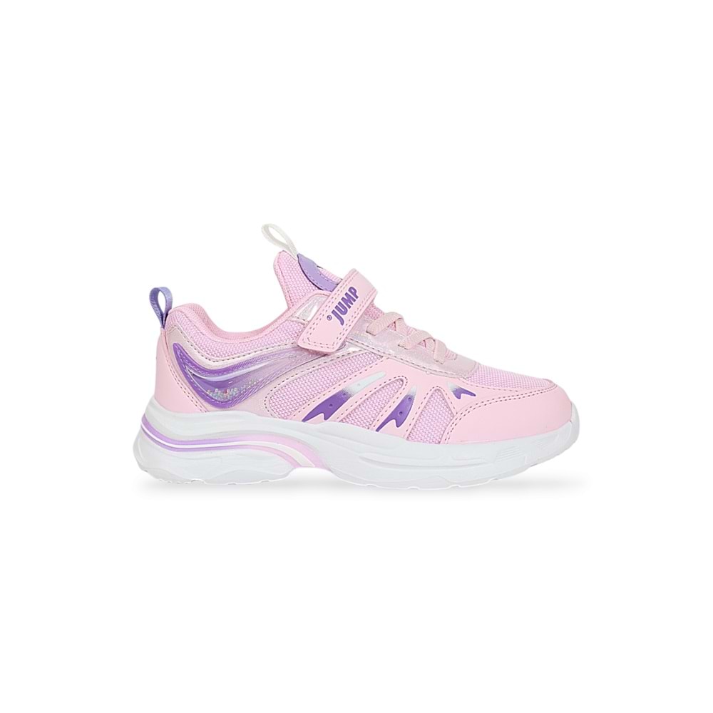 Jump 1974-30053 Anatomik Tabanlı Kız Çocuk Günlük Spor Ayakkabı - NKT01974-PEMBE-30