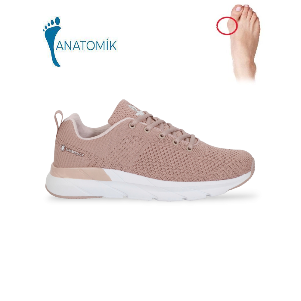 Lumberjack 1992-Connect Anatomik Tabanlı Kadın Fitness Ayakkabı - NKT01992-PUDRA-39