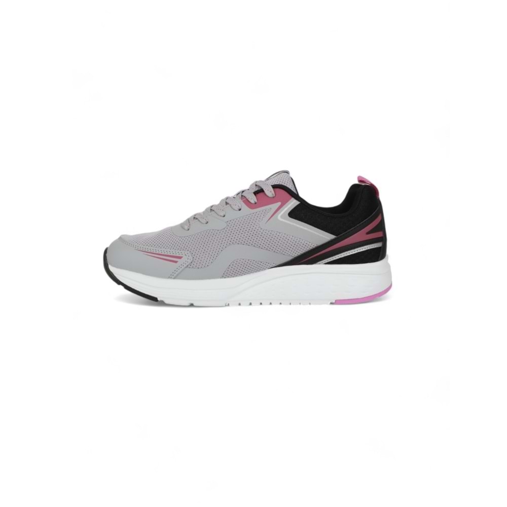 Kinetix 1996-Evorıder Anatomik Tabanlı Unisex Yürüyüş & Koşu Ayakkabısı - NKT01996-Gri Siyah-36