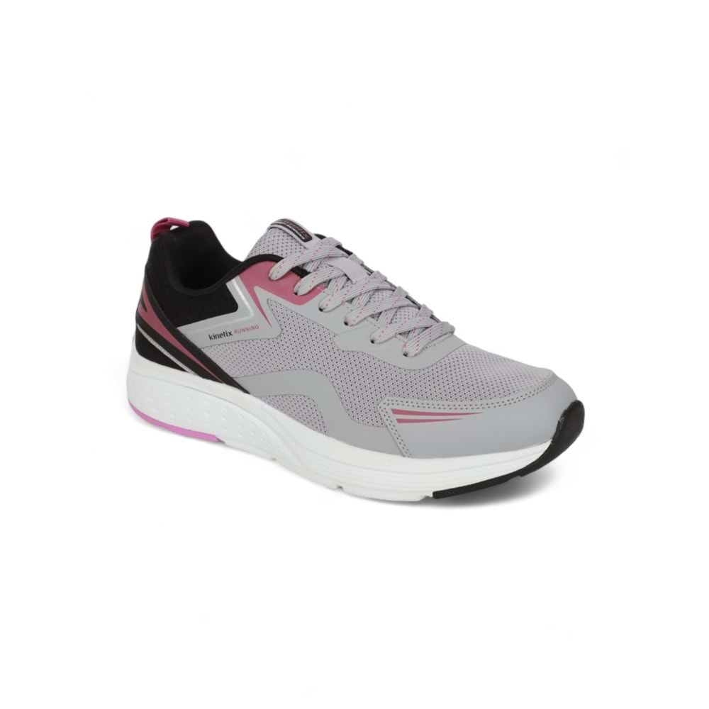 Kinetix 1996-Evorıder Anatomik Tabanlı Unisex Yürüyüş & Koşu Ayakkabısı - NKT01996-Gri Siyah-40
