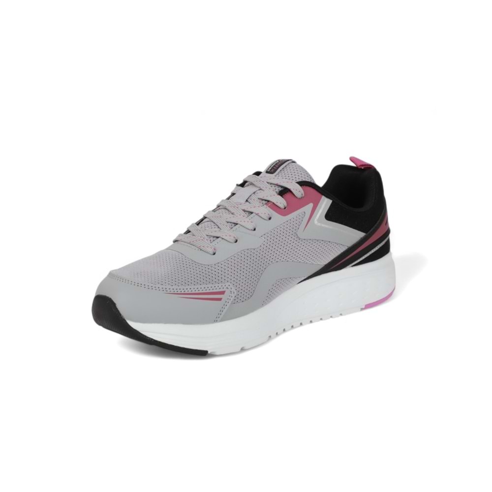 Kinetix 1996-Evorıder Anatomik Tabanlı Unisex Yürüyüş & Koşu Ayakkabısı - NKT01996-Gri Siyah-40