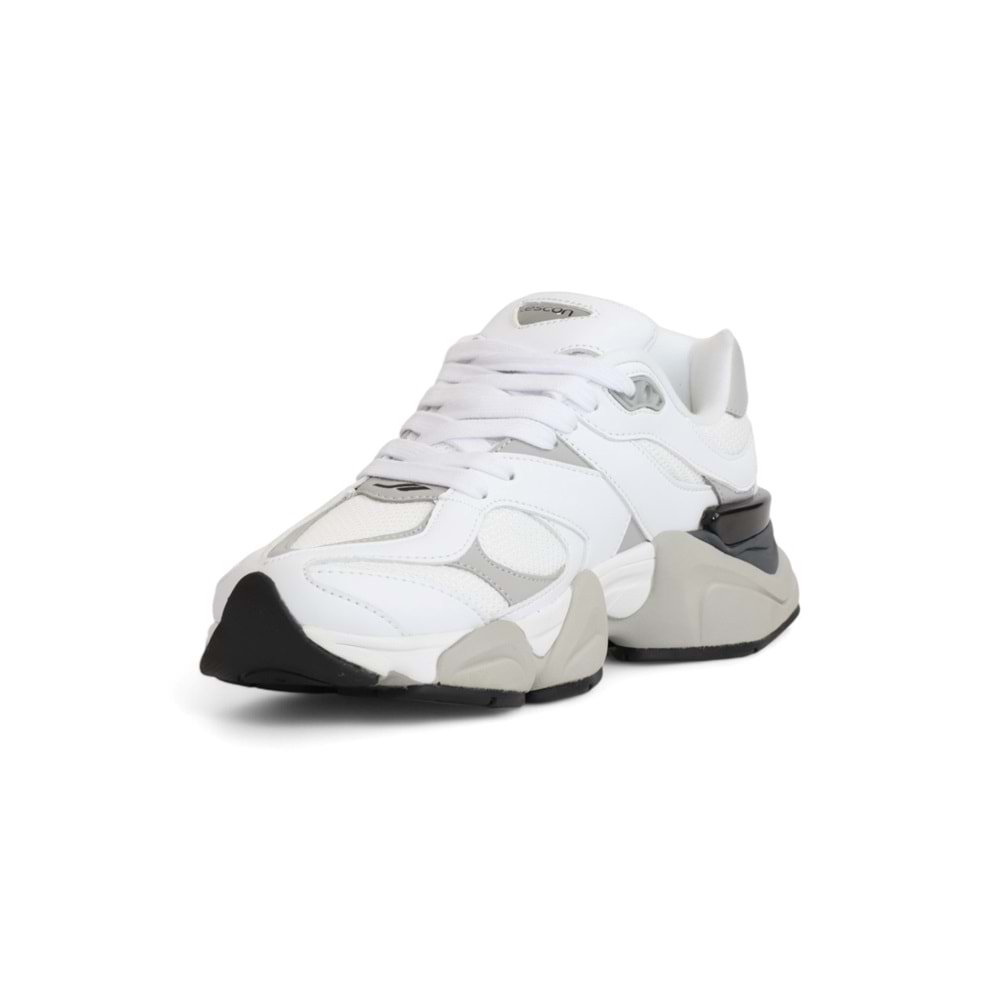 Lescon 2079-Ghost Anatomik Tabanlı Genç Unisex Sneakers Ayakkabı - NKT02079-BEYAZ-40