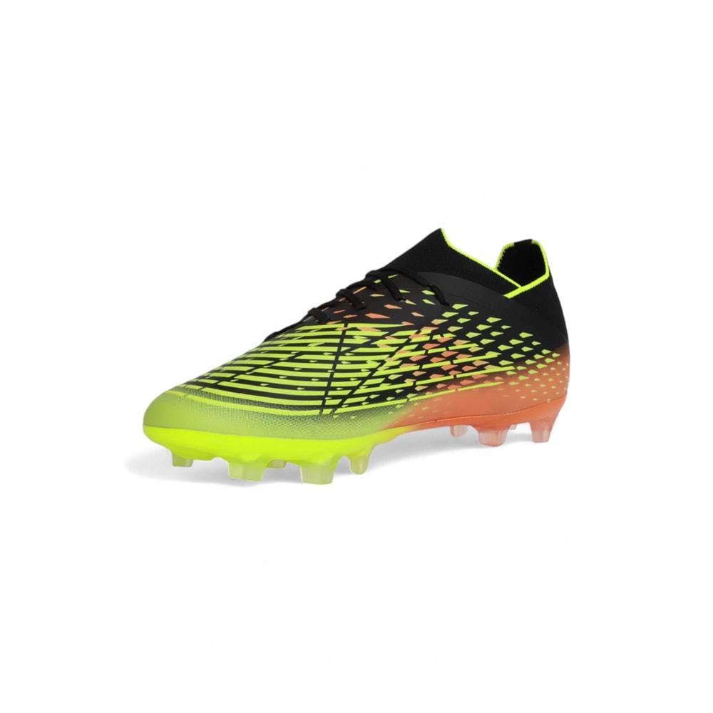 Konfores 2088-Playup Anatomik Tabanlı Bağcıksız Çim Saha Futbol Ayakkabısı - NKT02088-siyah-32