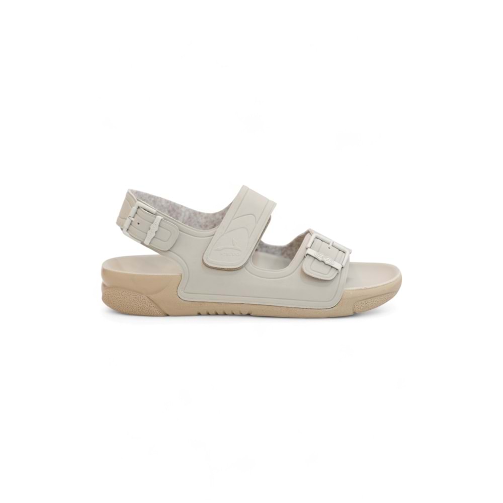 2100-1200-4 Tam Anatomik Unisex Hac ve Umre İçin Dikişsiz Sandalet - NKT02100-BEJ-37