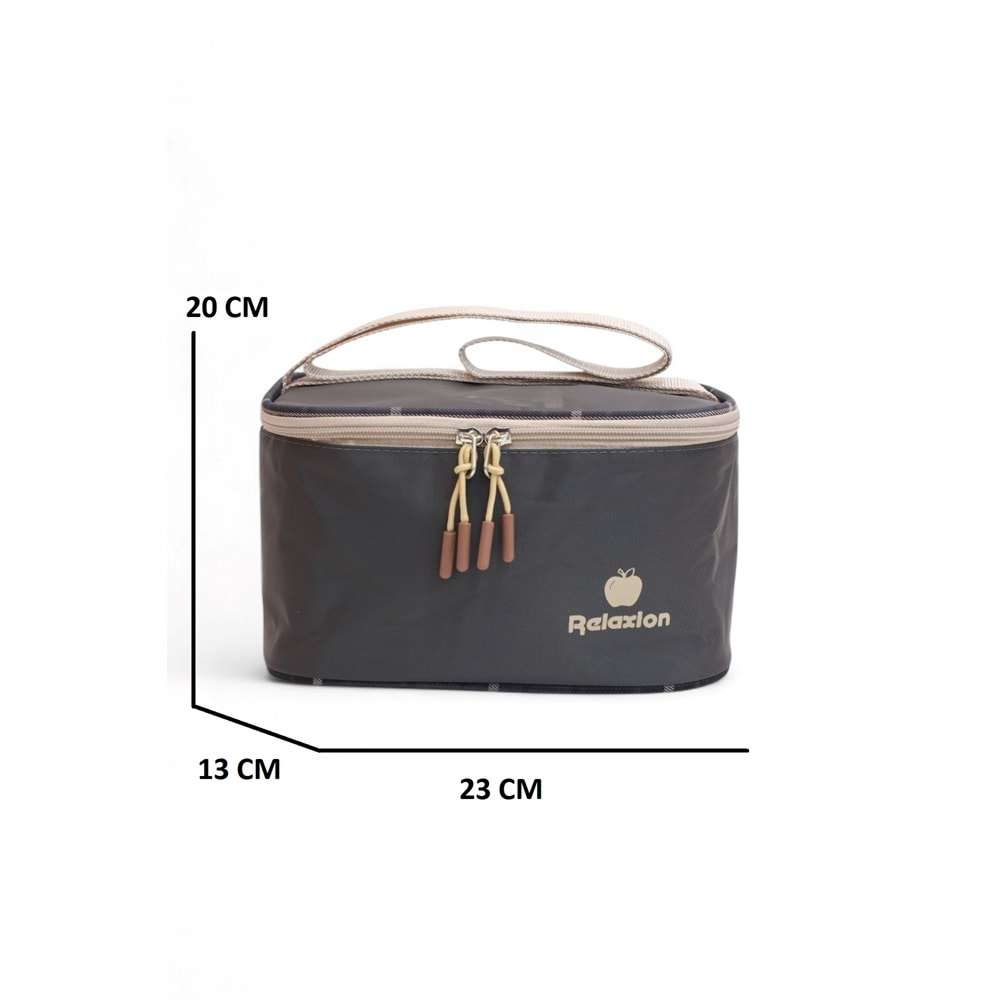 Relaxion 1395 Kore Tarzı Unisex Çocuk Üçlü Set İlkokul Sırt Çantası - NKT02207-Gülkurusu-TEKEBAT