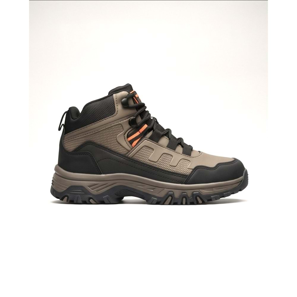 2281-Magg Point Anatomik Kaydırmaz Tabanlı Unisex Fermuarlı Spor Bot - NKT02281-Kum-37