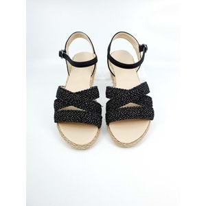 FHM BAYAN DÜZ TABAN SANDALET - FHM - SİYAH - 37 - NKT00065-783