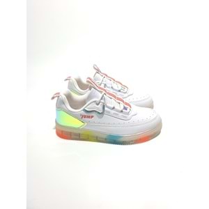 jump 25824 çocuk sneakers ayakkabı - BEYAZ - 31