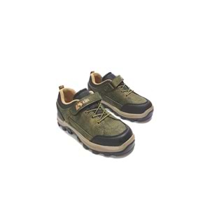 m.p 5893 trekking çocuk ayakkabı - haki - 31