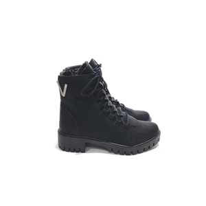 m.p 1653 bayan çizme - siyah - 36
