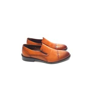smart hakiki deri erkek klasik ayakkabı - NKT00357-TABA-44